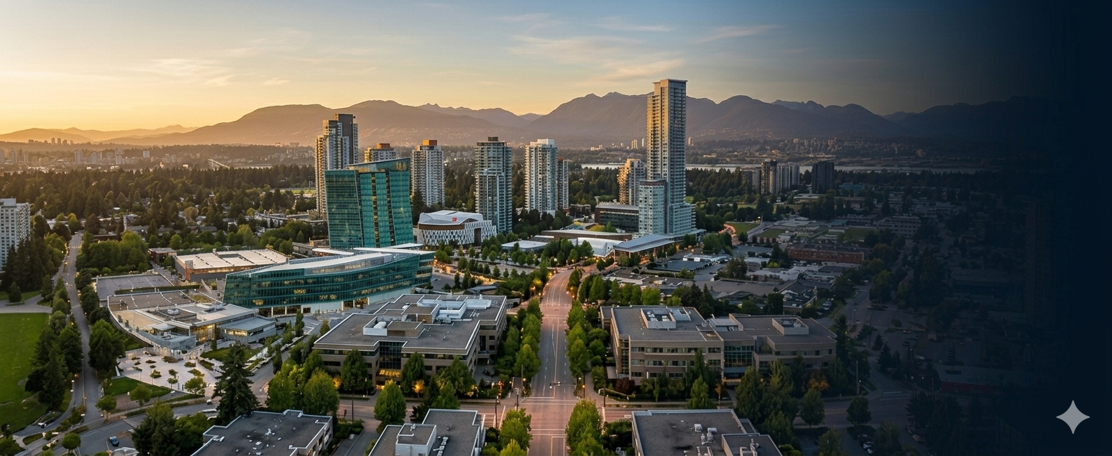 Surrey cityscape